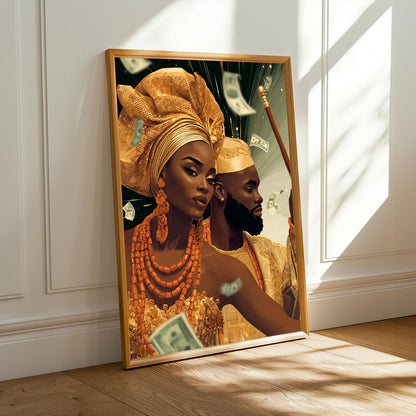 "Owambe" Series Wall Art Print