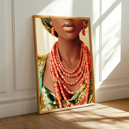 "Owambe" Series Wall Art Print