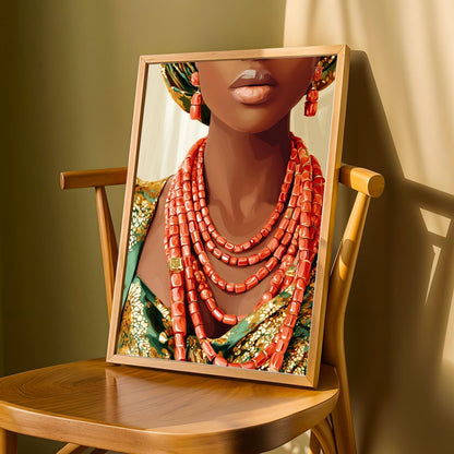 "Owambe" Series Wall Art Print