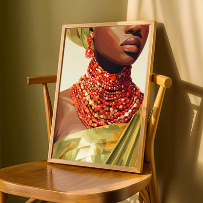 "Owambe" Series Wall Art Print