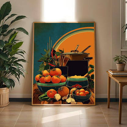 Jollof Prep Wall Art Print