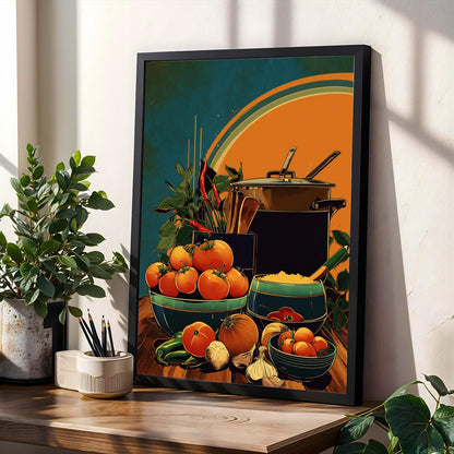 Jollof Prep Wall Art Print