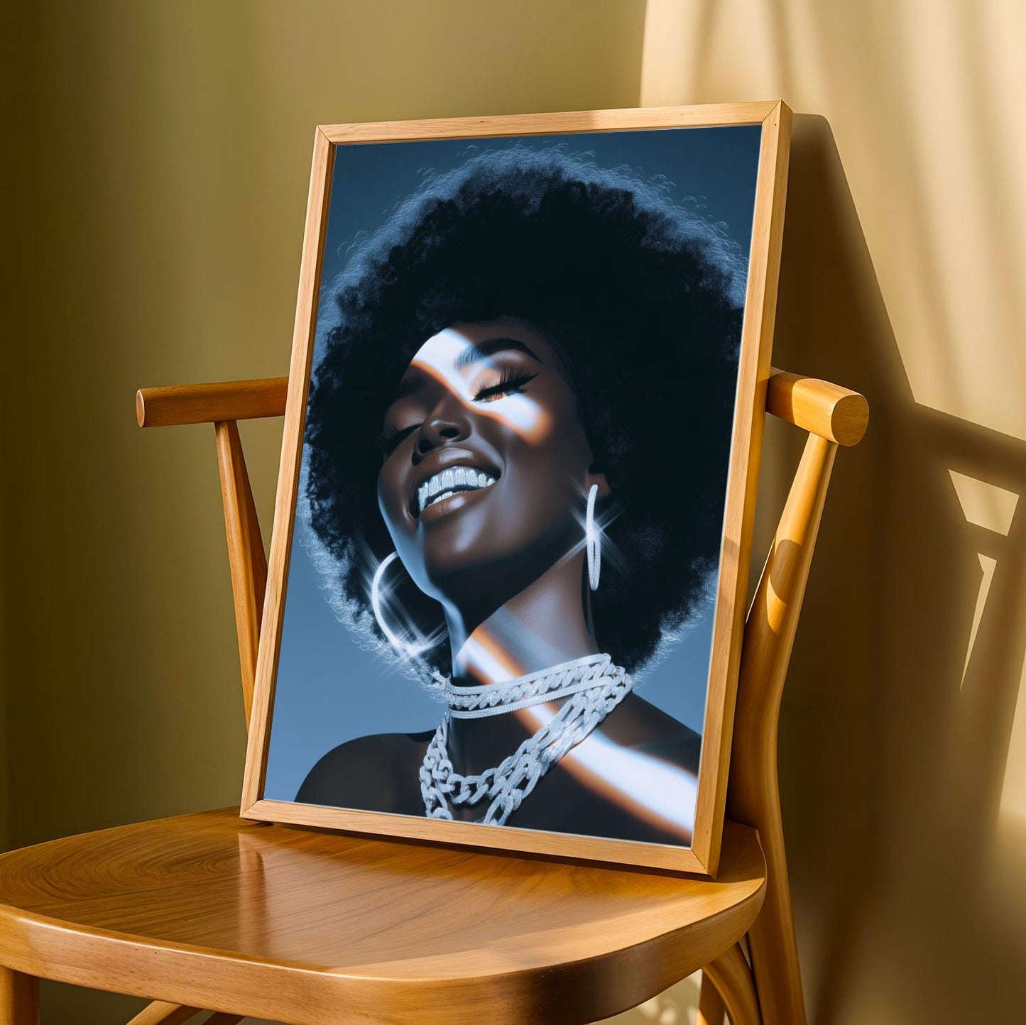 Radiant Smile Wall Art Print