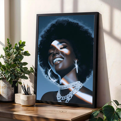 Radiant Smile Wall Art Print