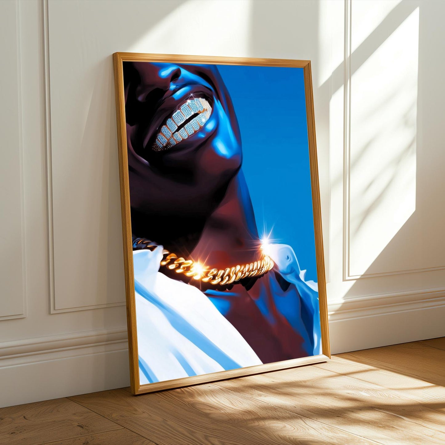 Diamond Grillz Wall Art Print