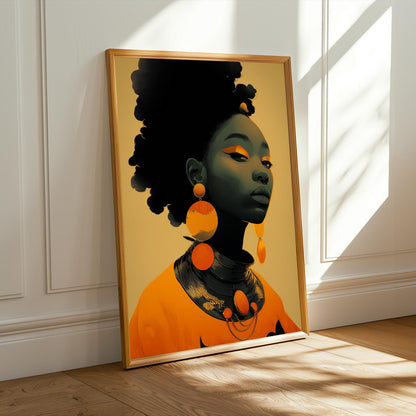 Grace Defined - Elegant Woman Wall Art Print