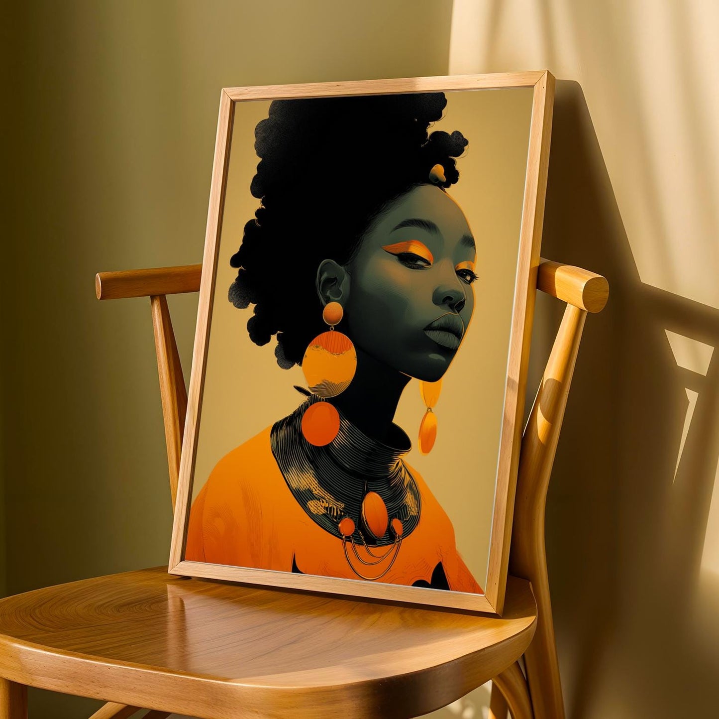 Grace Defined - Elegant Woman Wall Art Print