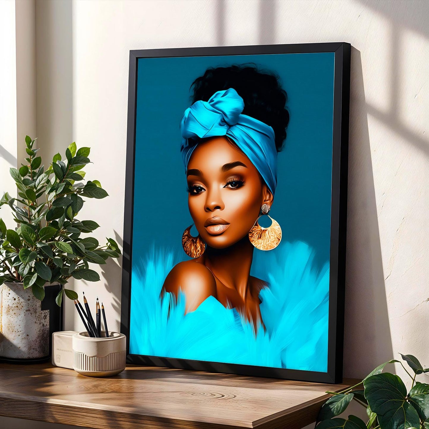 Grace Defined - Elegant Woman Wall Art Print