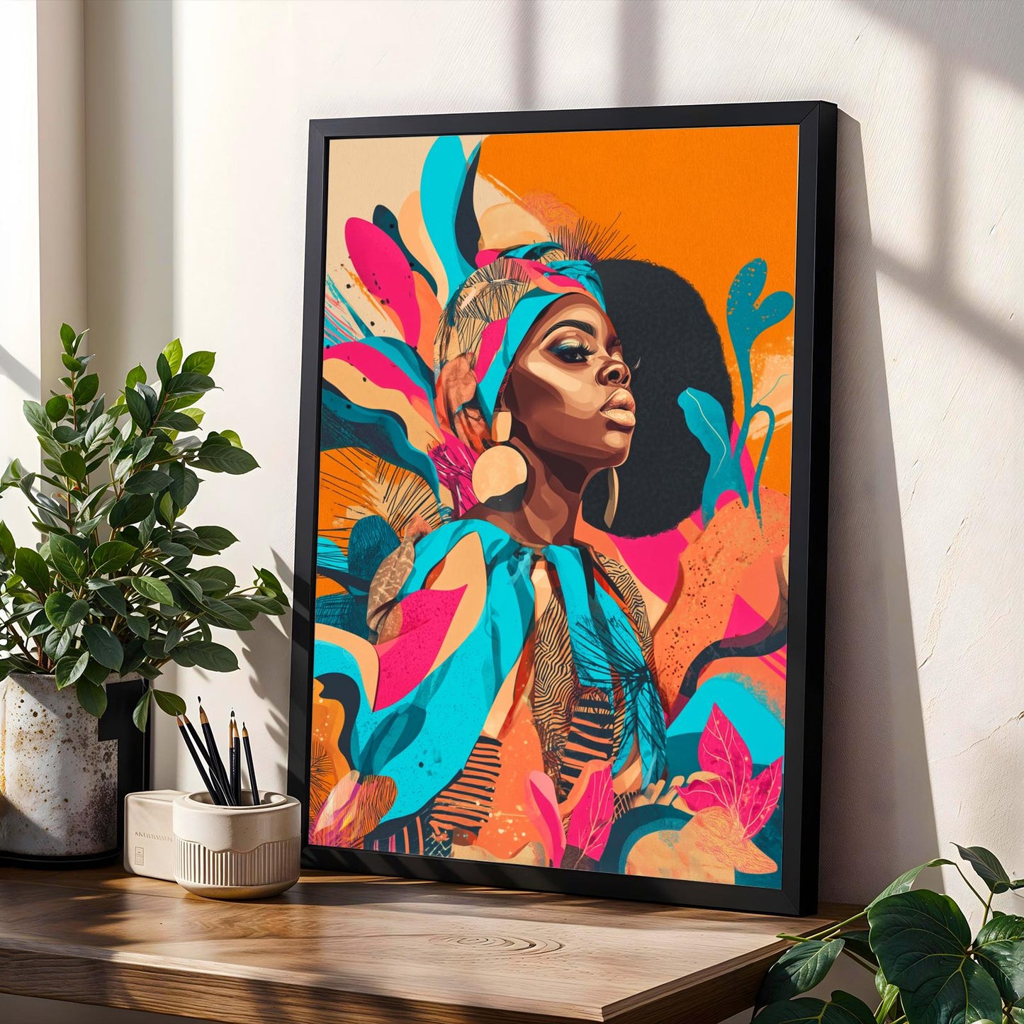 Grace Defined - Elegant Woman Wall Art Print