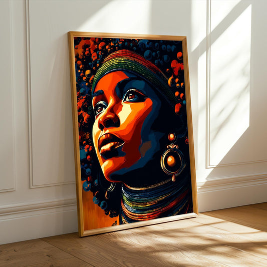 Grace Defined - Elegant Woman Wall Art Print