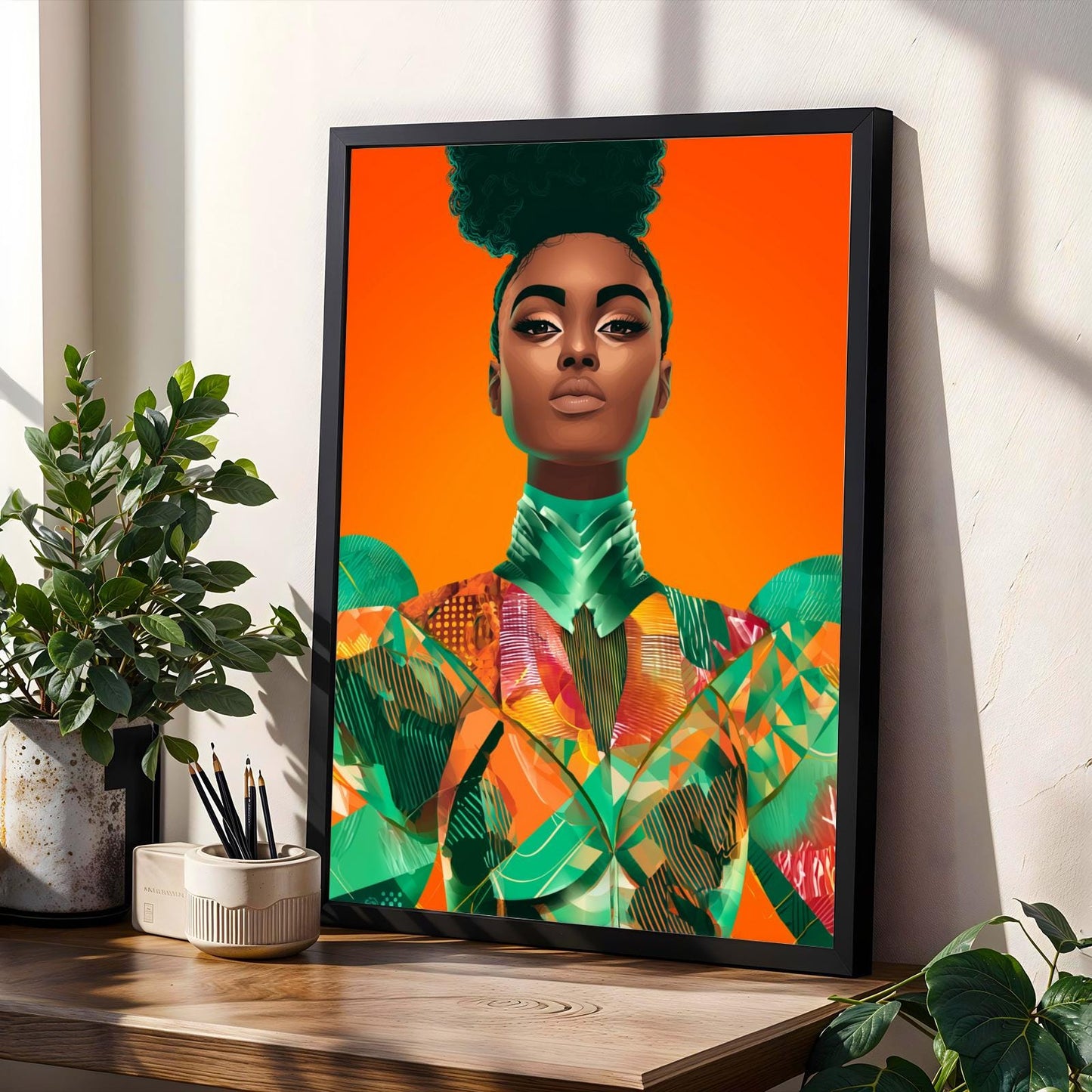 Grace Defined - Elegant Woman Wall Art Print