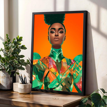 Grace Defined - Elegant Woman Wall Art Print