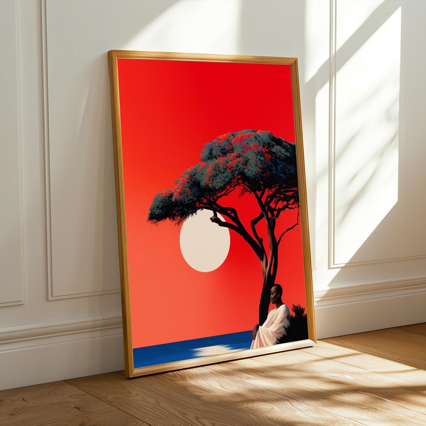 Bold Statement - Modern Afrocentric Wall Art Print