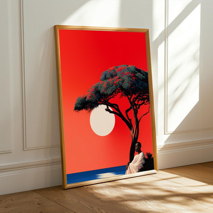 Bold Statement - Modern Afrocentric Wall Art Print