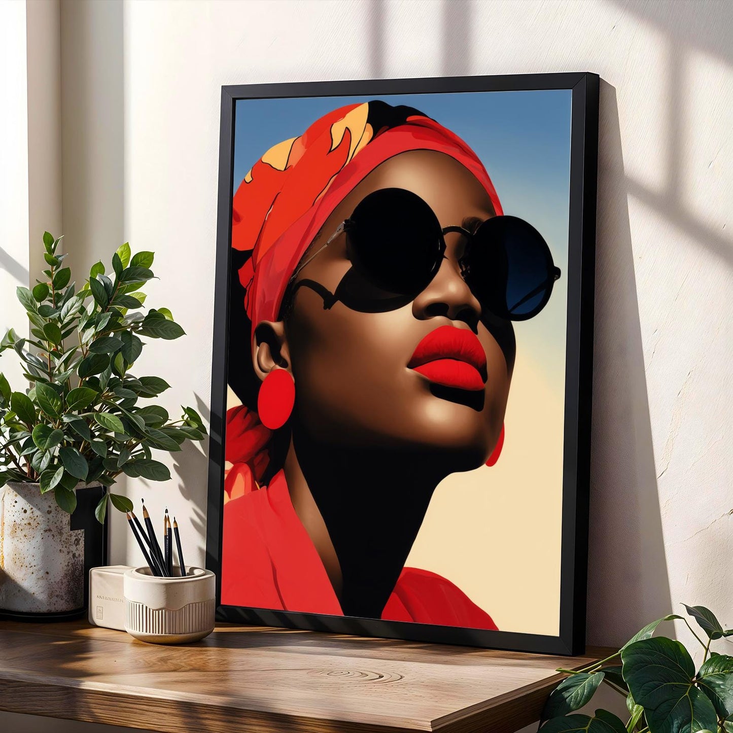 Grace Defined - Elegant Woman Wall Art Print