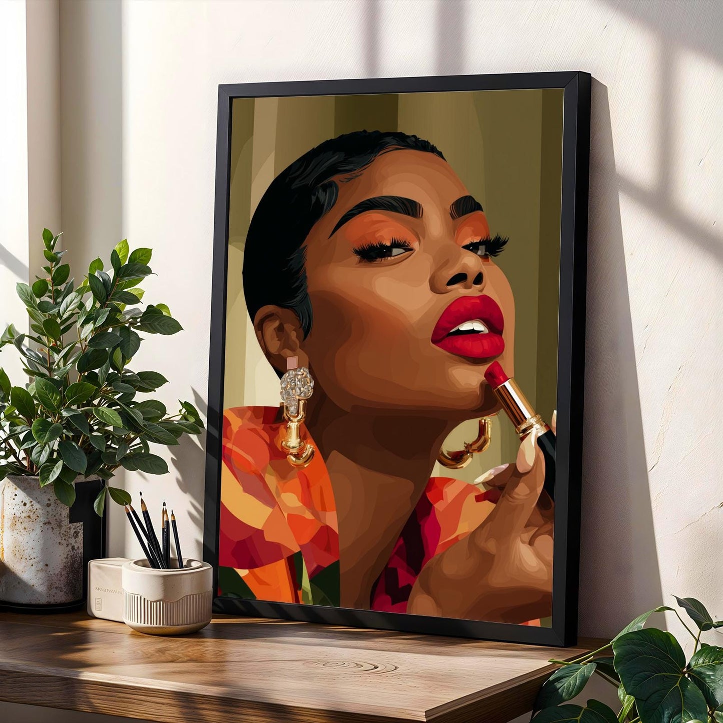 Grace Defined - Elegant Woman Wall Art Print