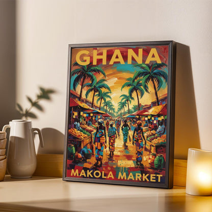 Makola Market Ghana Poster (Digital Download)
