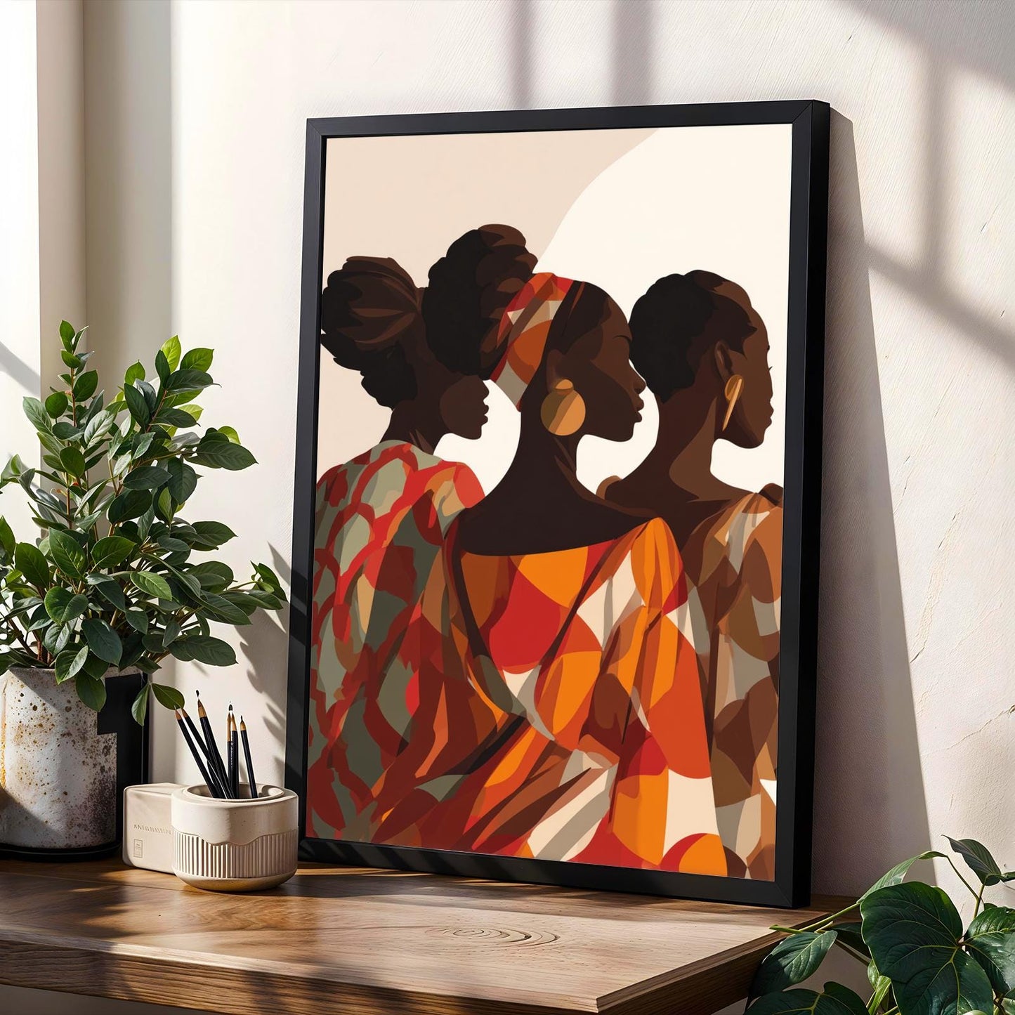 African Silhouette Print (Digital Download)