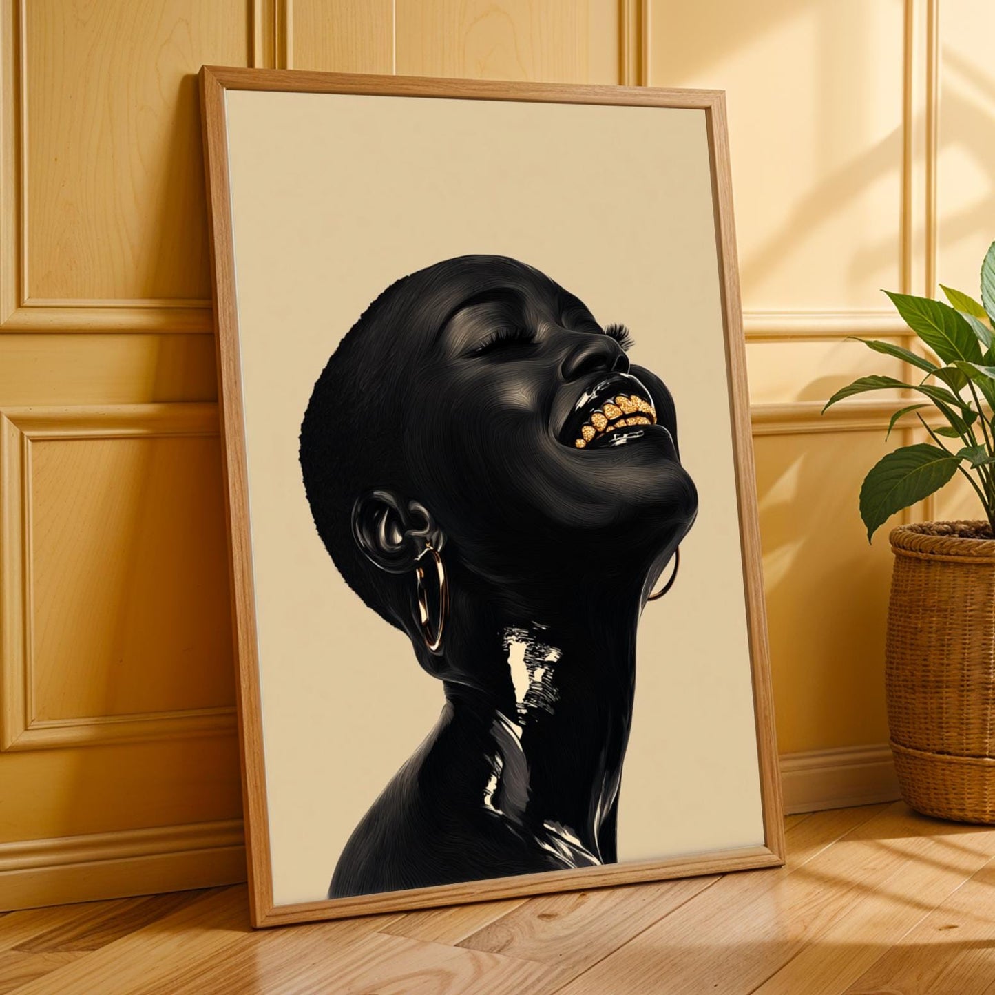 African Beauty Wall Art Print Soluna Soul