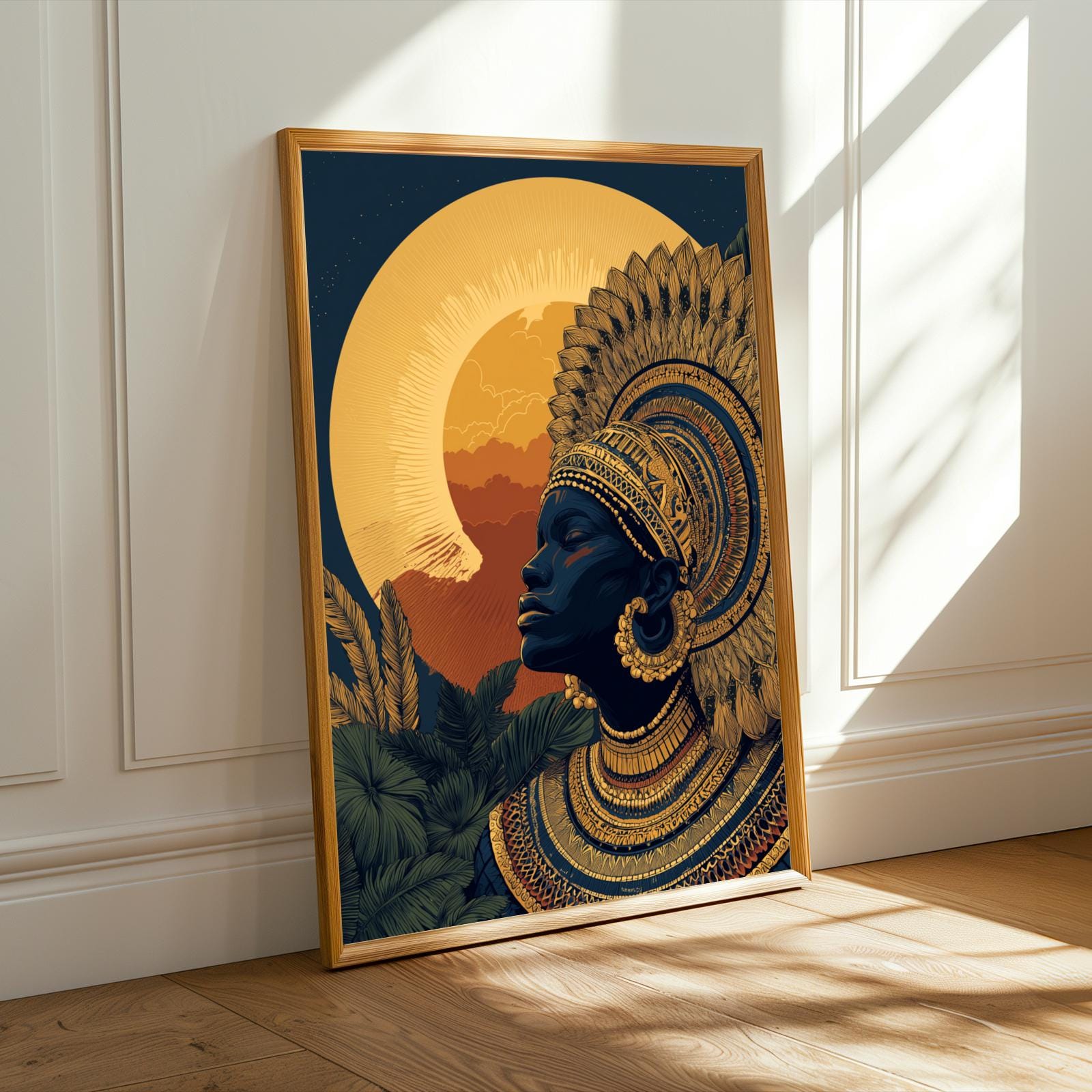 Regal Portrait Wall Art Print Soluna Soul