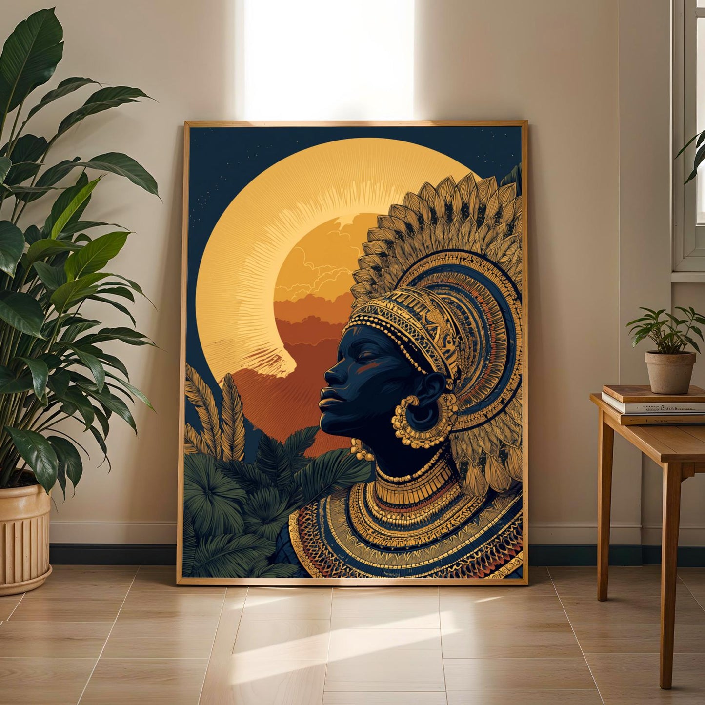 Regal Portrait Wall Art Print Soluna Soul