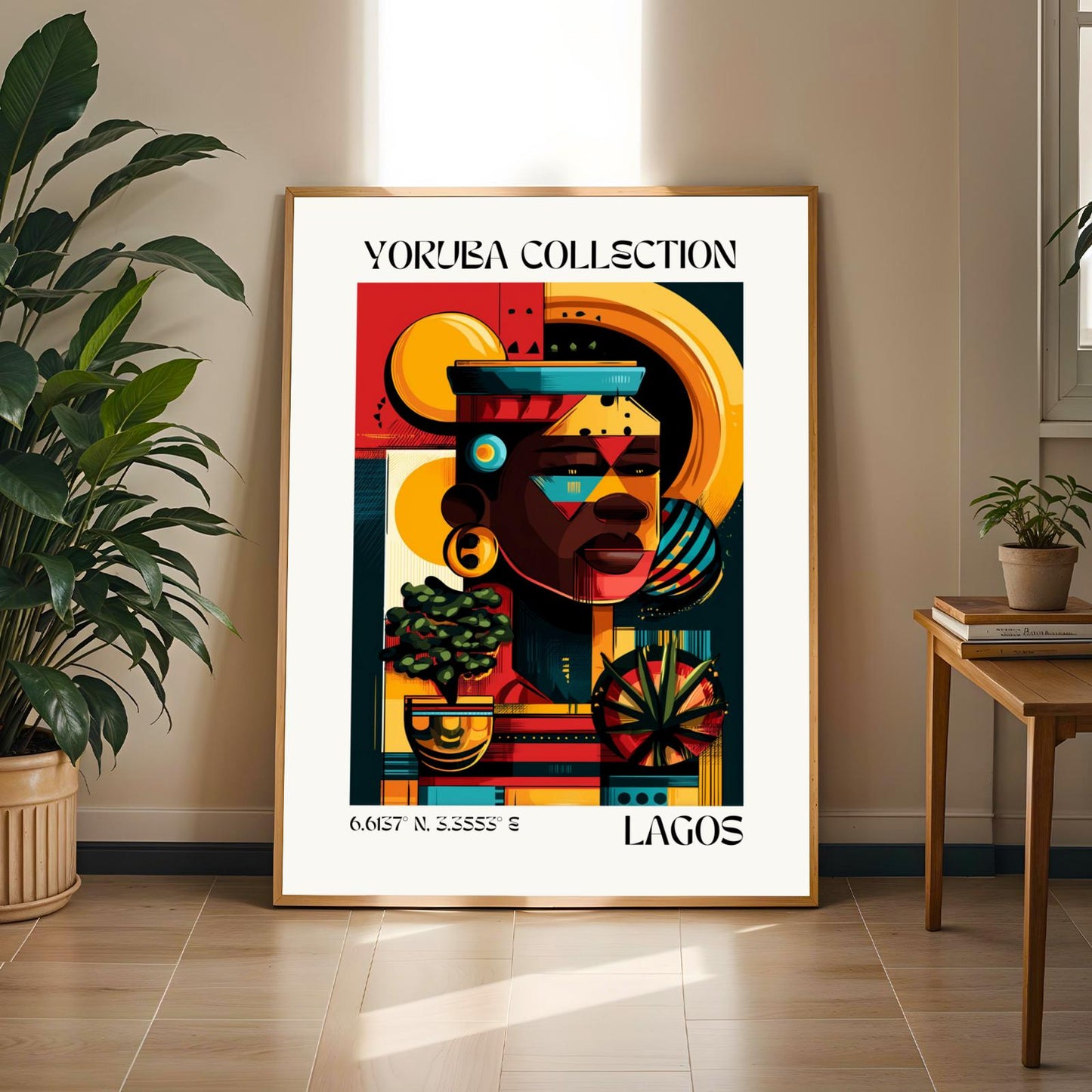 Yoruba Collection V3 Wall Art Print Soluna Soul