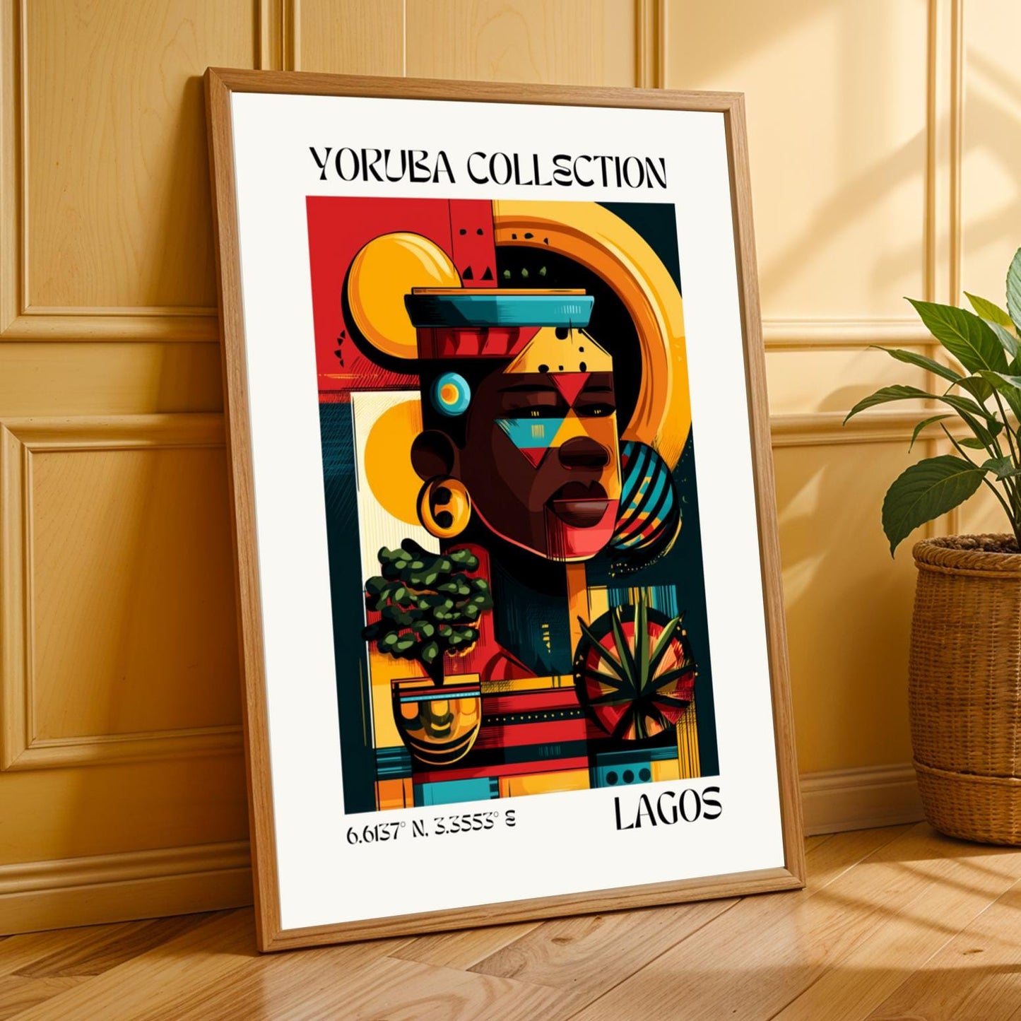 Yoruba Collection V3 Wall Art Print Soluna Soul