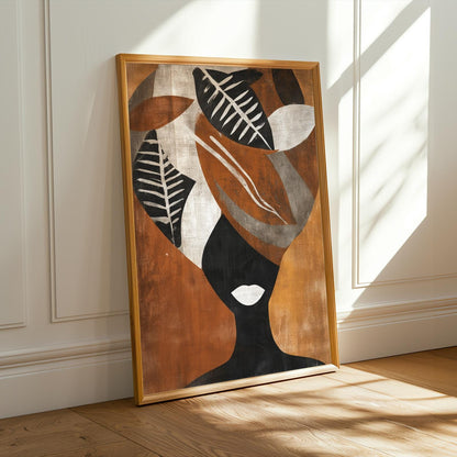 Abstract Silhouette Wall Art Print Soluna Soul
