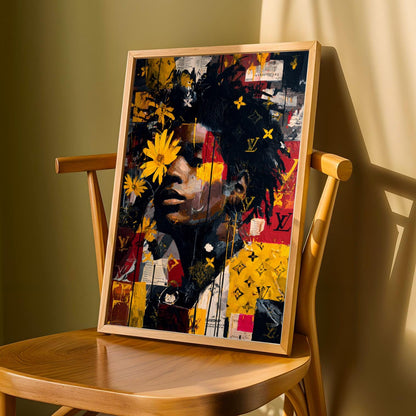 Urban Pop Art Wall Art Print Soluna Soul
