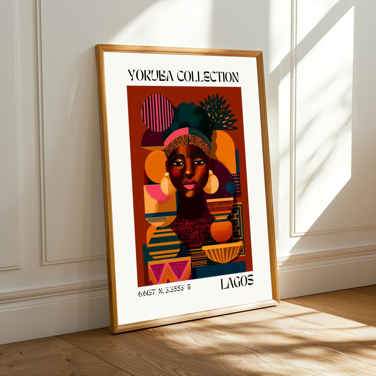 Yoruba Collection V2 Wall Art Print Soluna Soul