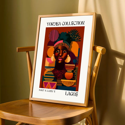 Yoruba Collection V2 Wall Art Print Soluna Soul