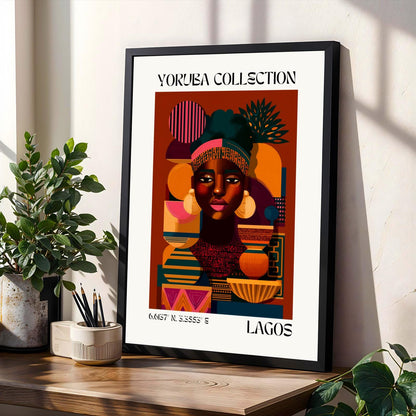 Yoruba Collection V2 Wall Art Print Soluna Soul