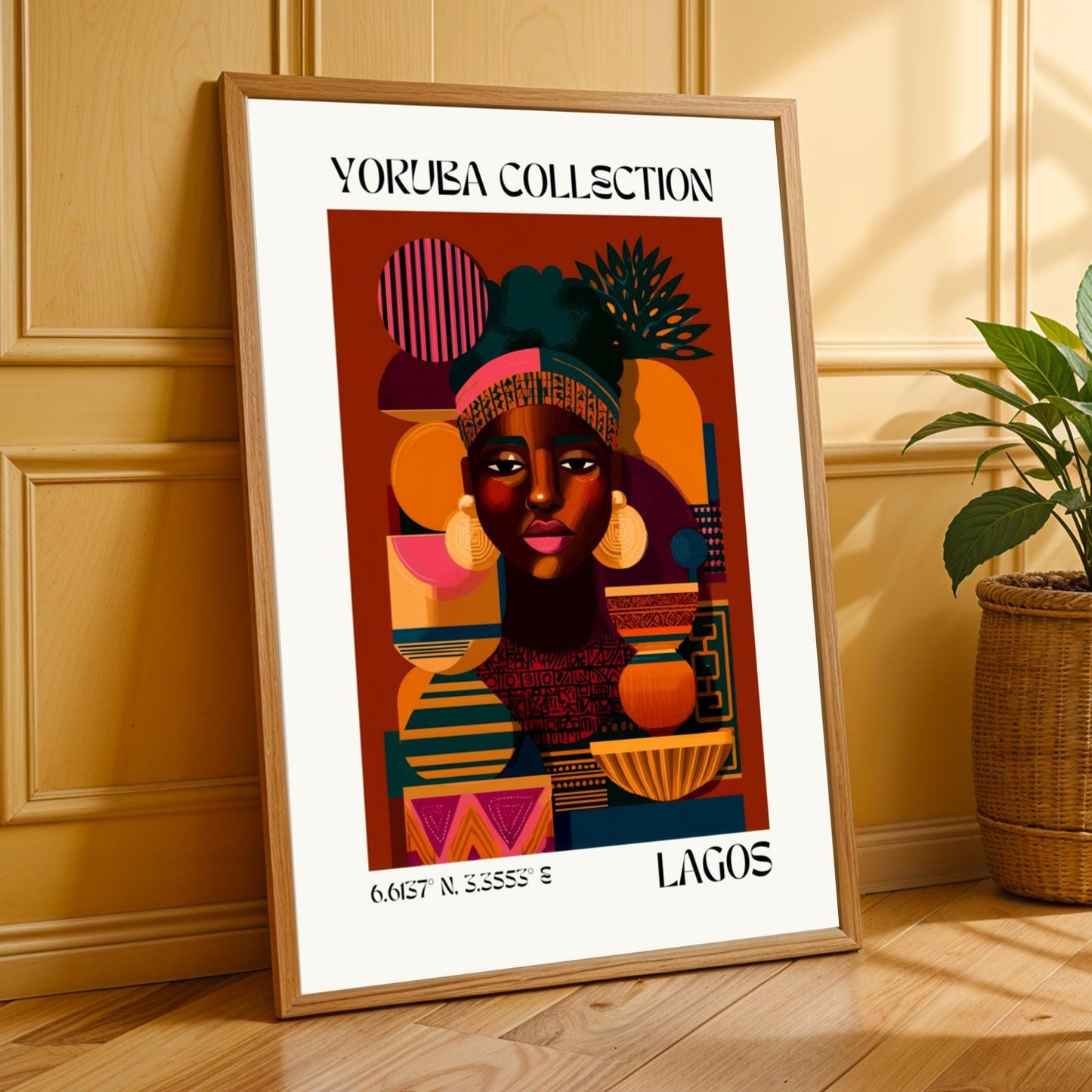 Yoruba Collection V2 Wall Art Print Soluna Soul