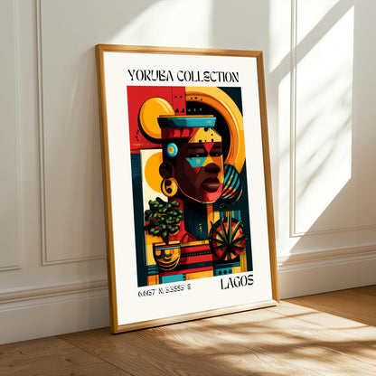 Yoruba Collection V3 Wall Art Print Soluna Soul