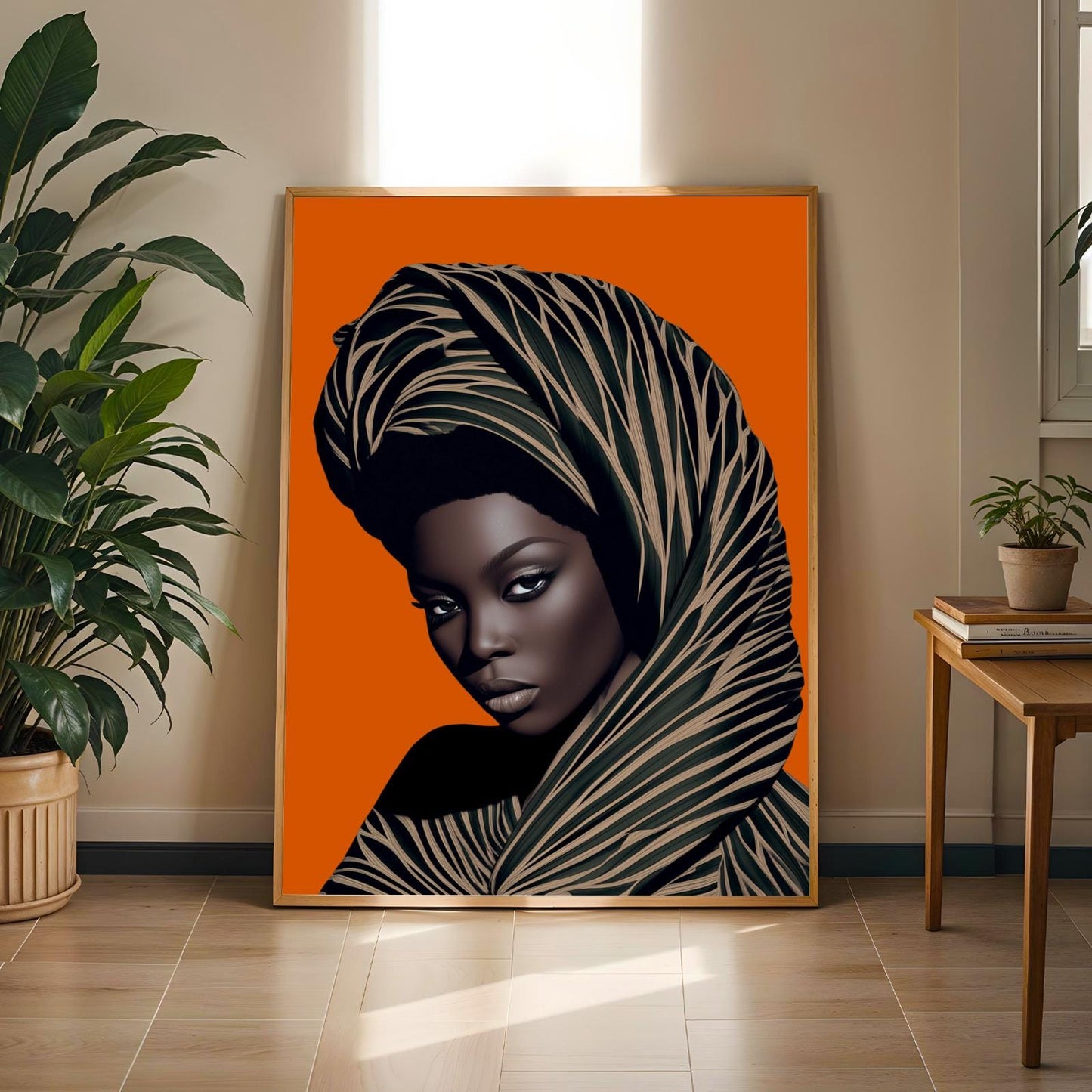 African Beauty Wall Art Print Soluna Soul
