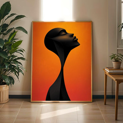 Black Ascension III Wall Art Print Soluna Soul
