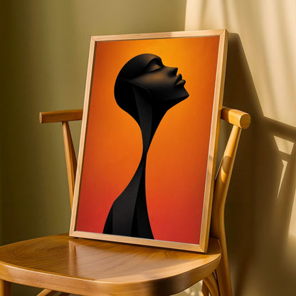 Black Ascension III Wall Art Print Soluna Soul