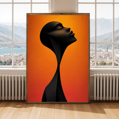 Black Ascension III Wall Art Print Soluna Soul