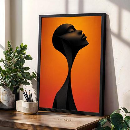 Black Ascension III Wall Art Print Soluna Soul