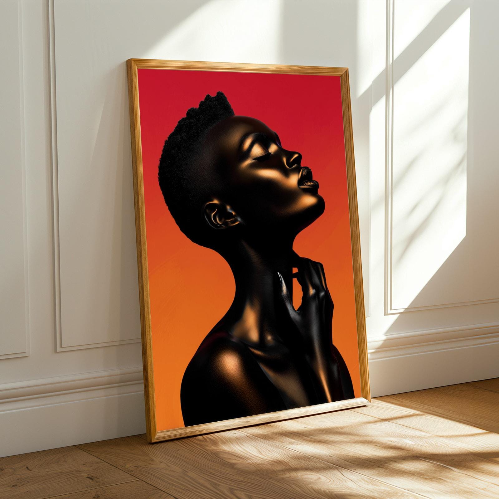 Black Ascension IV Wall Art Print Soluna Soul