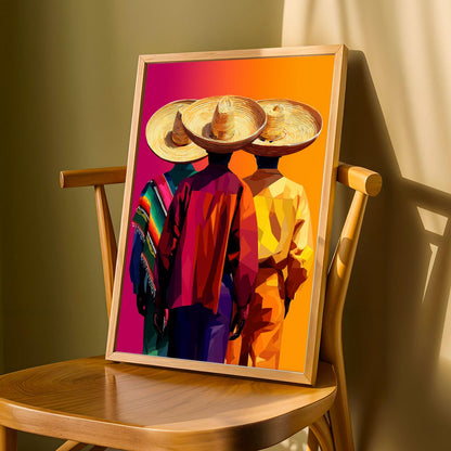 Sombrero Wall Art Print Soluna Soul