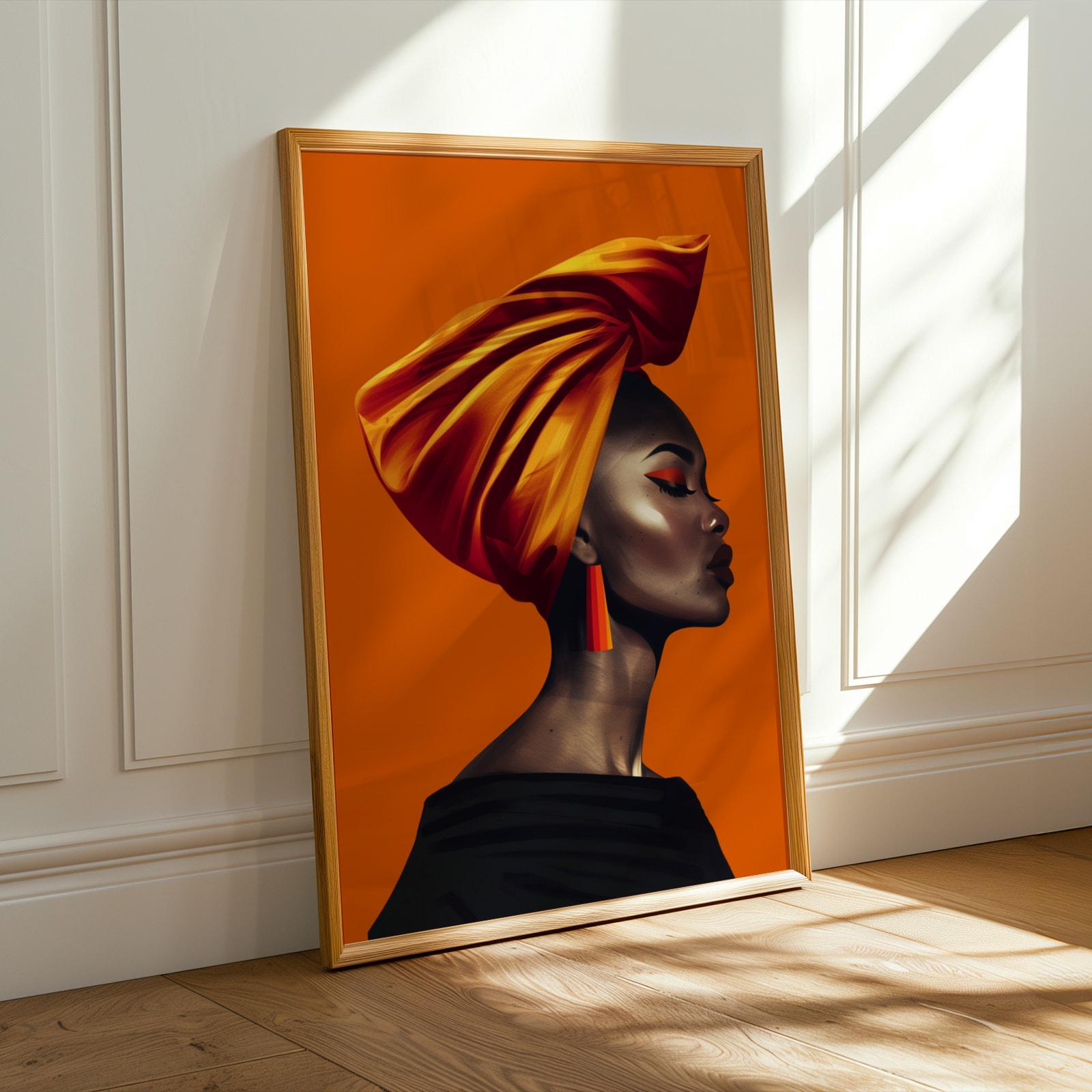 African Queen Wall Art Print VII Soluna Soul