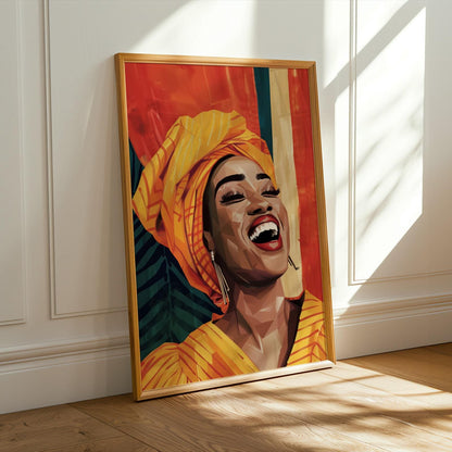 African Queen Wall Art Print X Soluna Soul