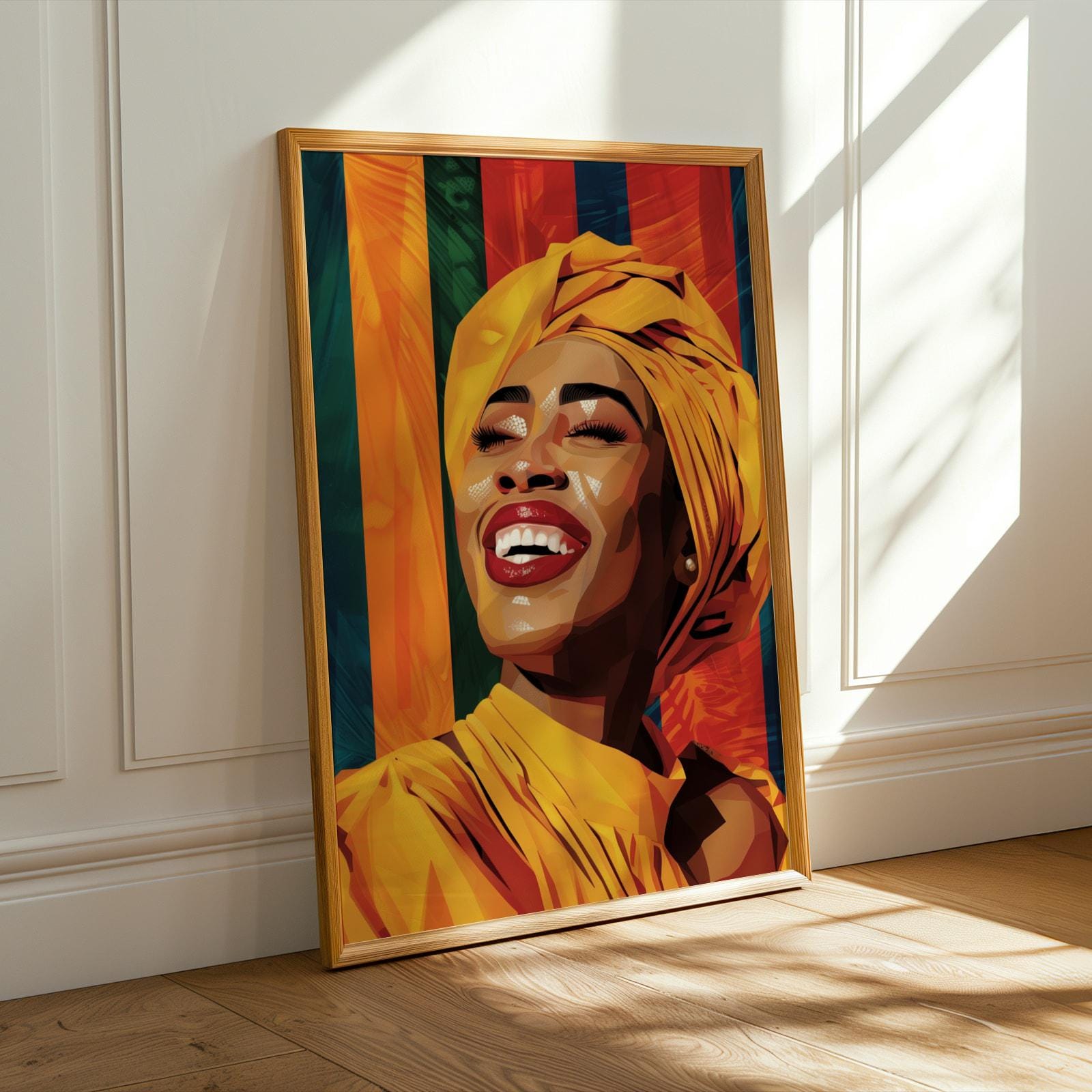 African Queen Wall Art Print IX Soluna Soul