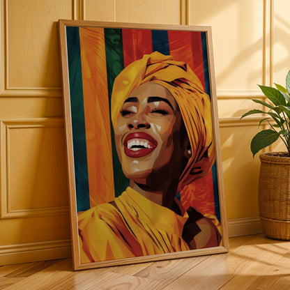 African Queen Wall Art Print IX Soluna Soul