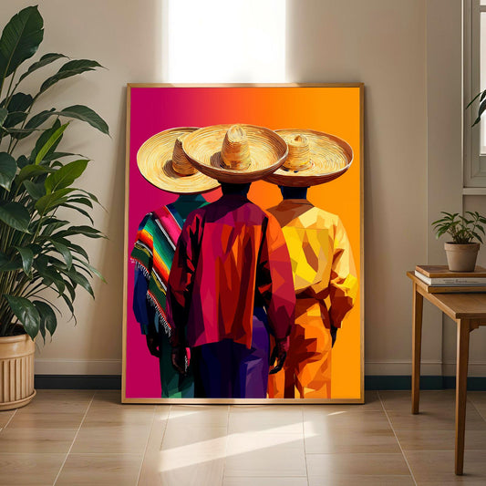Sombrero Wall Art Print Soluna Soul