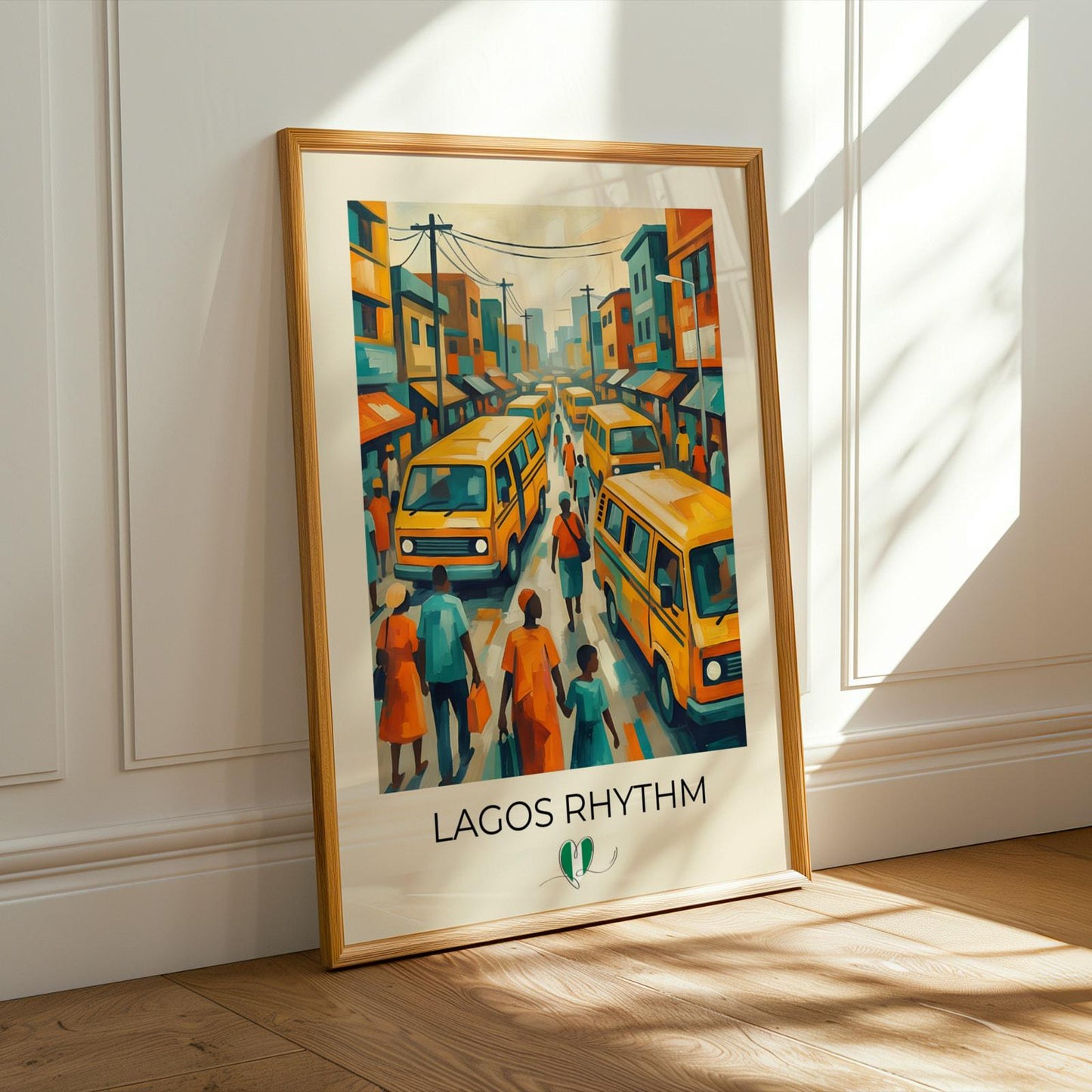Lagos Rhythm Wall Art Print Soluna Soul