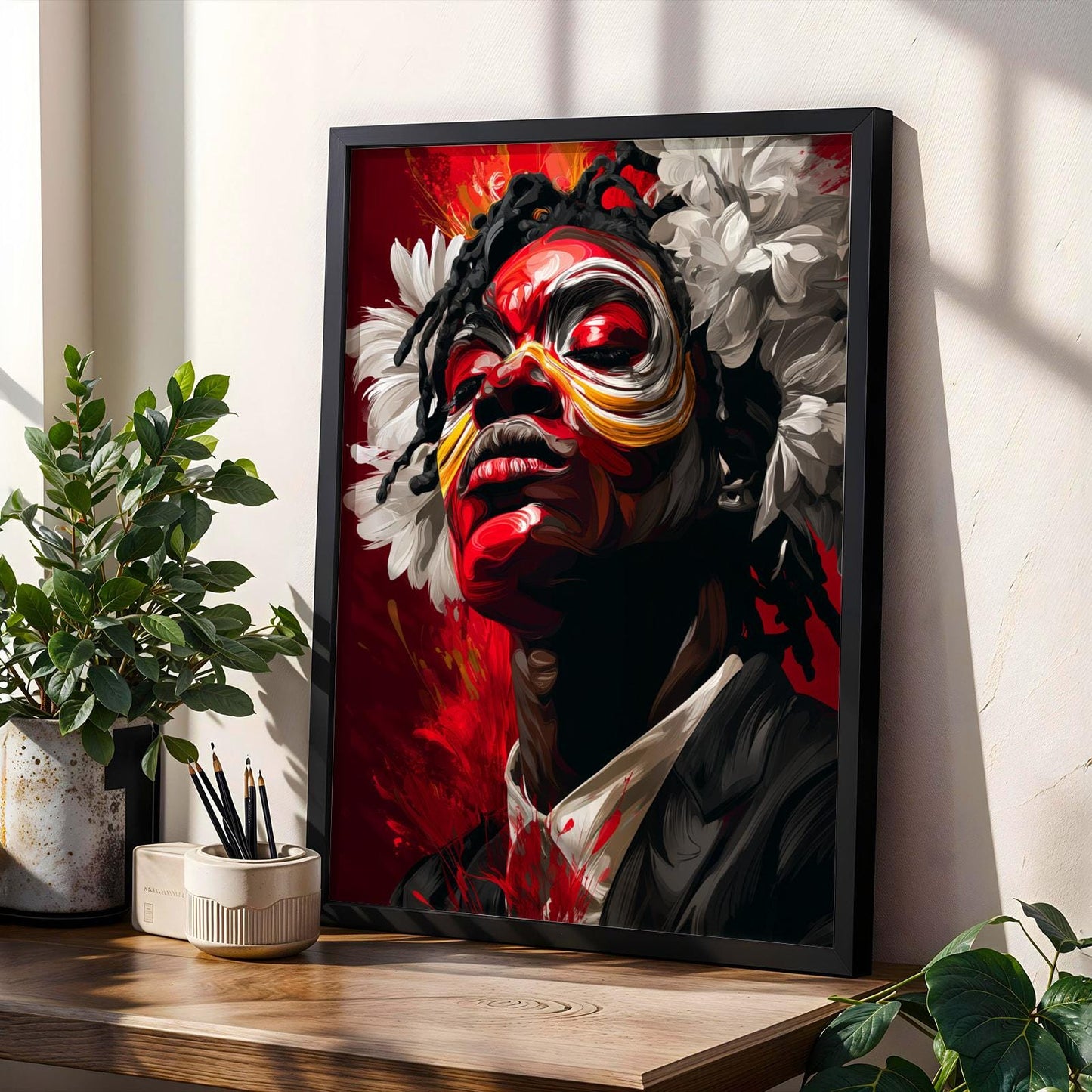 Abstract Expression  Wall Art Print Soluna Soul