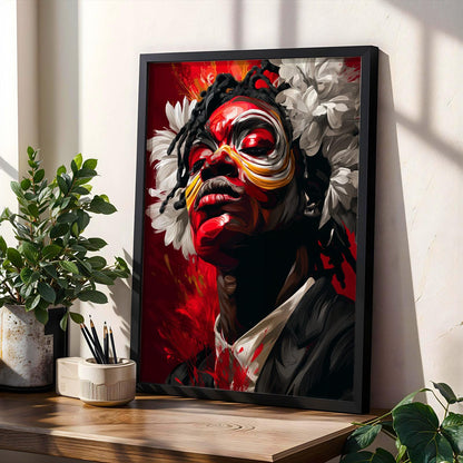 Abstract Expression  Wall Art Print Soluna Soul