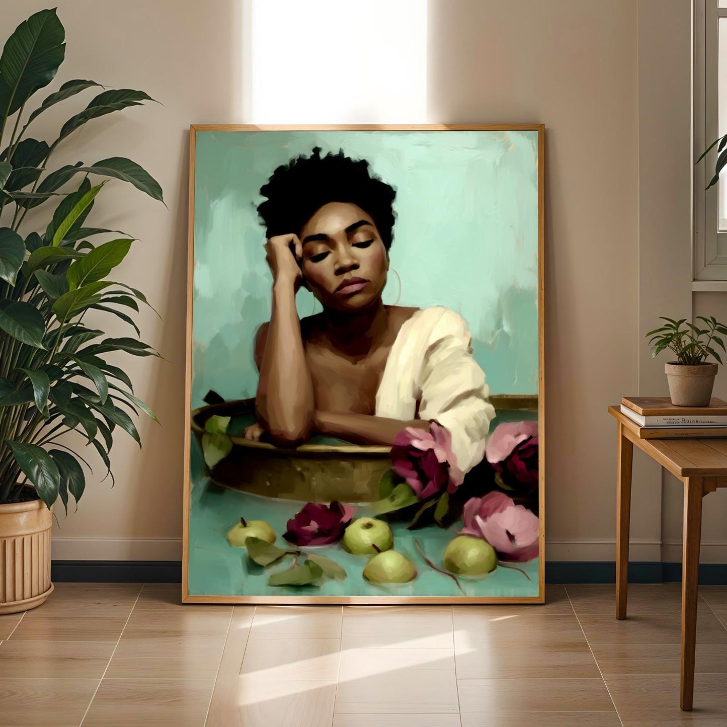 Melanin Goddess Self Care Wall Art Print VI Soluna Soul